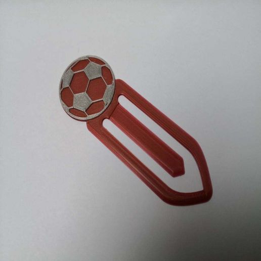 Football Bookmark - 3D model önizlemesi