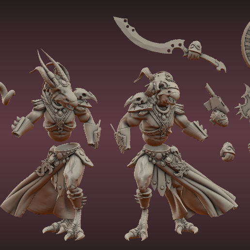 TZ Beastmen 3D model