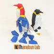 6Low_Poly_Penguin_Chick_puzzle.jpg 🐧🐣Low Poly Penguin Chick Puzzle (Emperor Penguin)