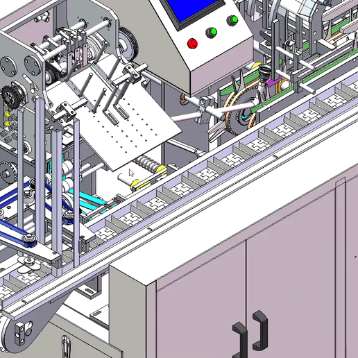 ⚙️ 3D CAD Model Automatic High-Speed Canning Machine | Industrial ...
