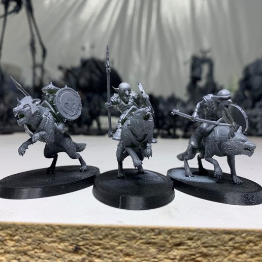 Gobbo Wolf Cavalry 3D model