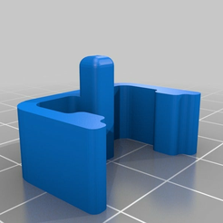 90329e438416ef0b413fc6473d655ee9.png Free STL file Mounting / Distance Clip for 2020 T-Nut M5・3D print design to download, CSD_Salzburg