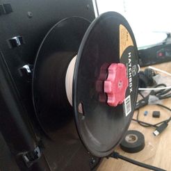 IMG_20181015_120347632.jpg Free STL file Flashforge Creator Pro Spool Holder・3D printing idea to download