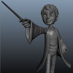 HP1.jpg STL-Datei Harry Potter herunterladen • Objekt für 3D-Drucker, vicmoss