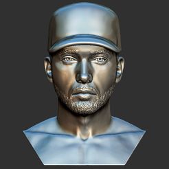 1.jpg STL file Eminem bust for 3D printing・3D printing design to download, PrintedReality