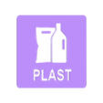 coloring_plast.stl carteles daneses para papeleras