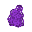 model.png Marvel avengers hero (7)  cutter and stamp, cookie cutter, form stamp, cookie cutter, form