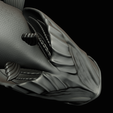 coalfish-open-mouth-statue-box-75.png COALFISH / POLLACHIUS VIRENS trophy with storage space for 3d printing