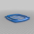 Faceshield_v5_Dual.png Free 3D file 2 in 1 Faceshield Ender 3 w/ maskstraps・Template to download and 3D print