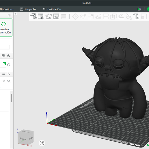 Gollum "My Treasure" Fuggler Style - Lord of the Rings 3D Model