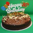 BirthdayCake3.jpg Alles Gute zum 44. Geburtstag Tortenaufleger