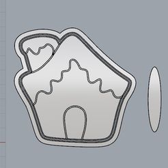 CasitaJengibre.jpg Fichier STL Casita Navideña, Un Noël différent.・Design pour impression 3D à télécharger