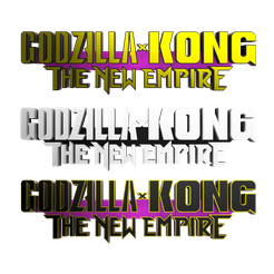 4.png LOGOTIPO/SIGNO 3D MULTICOLOR - Godzilla x Kong: El nuevo imperio