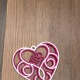 3D printed Quilling Heart