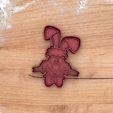 conejo.jpg March Hare cookie cutter from Alice in Wonderland