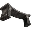 Wireframe-Stone-Bench-02-Curved-4.jpg Stone Bench Collection