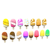 1.png Ice Pop | Ice Creams | Lollies - Set of 15
