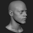 Rami02.jpg Rami Malek Konterfei Skulptur 3D Modell