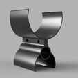 poggia_braccio_simplex_rendering.png Universal-Armlehne für Metalldetektoren (kompatibel mit Nokta Simplex+)