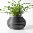 DSC08910.jpg The Harno Planter Pot with Drainage Tray & Stand: Modern and Unique Home Decor for Plants and Succulents  | STL File