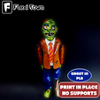 S1.png Flexi Creepy Zombie, Articulated fidget figure, 3mf included