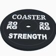 Raised-Wording-coaster.png Weight Plate Coasters