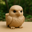 46D5BAA5-5B66-4D60-AF04-14B18242B948.png Realistic Falcon Planter | Highly Detailed Bird Pot | 3D Printing STL File
