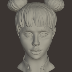 B1A3909E-A2B3-48F8-ADDB-49D3508186AC.png STL file SPACE BUNS GIRL・3D print design to download
