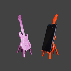 Sans-titre-1.png Archivo STL Soporte de guitarra para smartphone・Idea de impresión 3D para descargar