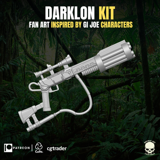 19.png Darklon Kit 3D druckbare Datei für Action Figuren