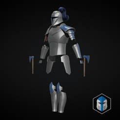 Medieval-Captain-Rex-Armor-Corner.png Archivo 3D Bartok Armadura Medieval Capitán Rex - Archivos de impresión 3D・Objeto imprimible en 3D para descargar