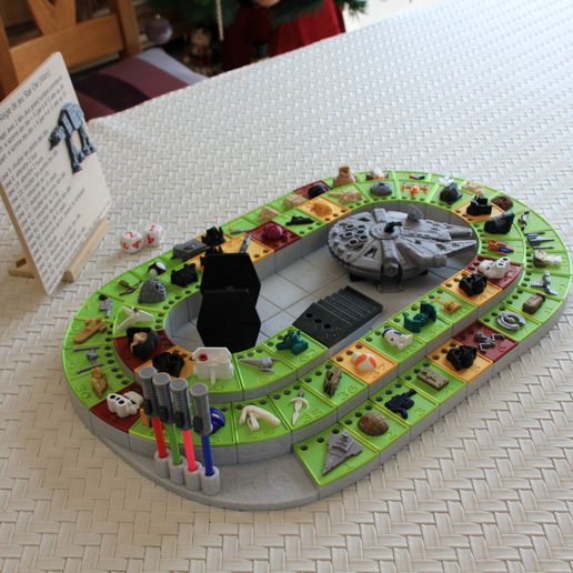 IMG_7410.JPG JOGO DE TABULEIRO 3D STAR WARS (GANSO)