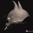 11.JPG Oni Skull Mask - Hannya Mask-Devil Mask For cosplay 3D print model