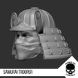 12.png Samurai Trooper Head for 6 inch action figures