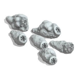 pus-worms3.png STL file Pus Worms・3D print model to download, VidovicArts