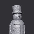 02.jpg Snowman figure 3D print model