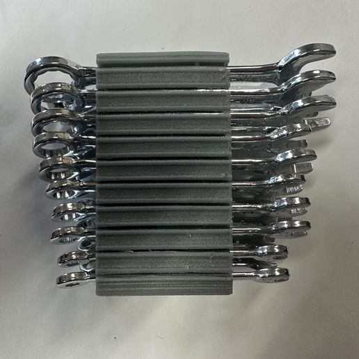 Mini Box End Wrench Holder Single Sided TPU - 3D model önizlemesi
