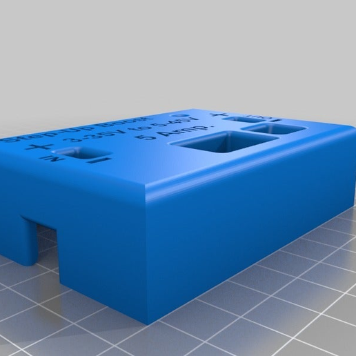 f3f91e678b86db5eb3648de2530b81c7.png Free STL file Step-up Boost module enclosure for macbook・Template to download and 3D print, Lammesky_Designs