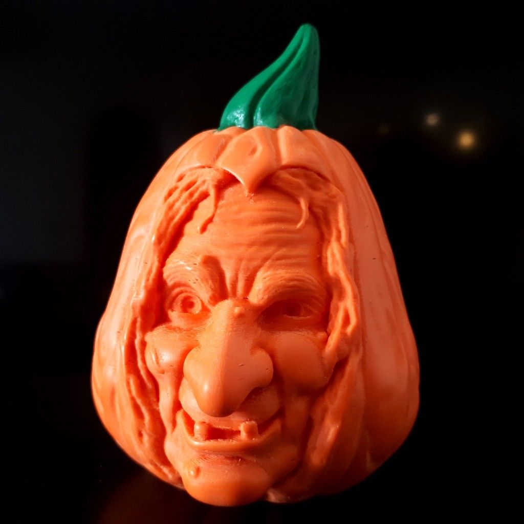 Download STL file Pumpkin Witch • 3D printer template ・ Cults