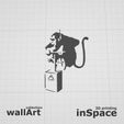 1.jpg Banksy - Monkey TNT Detonator - Wall art