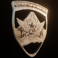 1.png Mountain ice axe : Mountain Instructor's shield