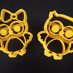 IMG_20211027_190546903.jpg Male and female Owl Cookie Cutter (Cortante Buhos)