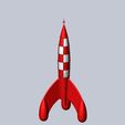 tintin-destination-moon-rocket-detailed-printable-model-3d-model-obj-mtl-3ds-stl-sldprt-sldasm-slddrw-u3d-ply.jpg Tintin  Destination Moon Rocket Detailed Printable Model