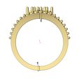 H-Tri-cluster-Double-Diamond-lip-ring-size7-05.jpg Fichier STL Bague de fiançailles lèvres et grappes de diamants taille US 7 Modèle d'impression 3D・Objet pour impression 3D à télécharger