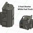 1-Short_White-Sw_Mach.jpg N Scale -- Shorter Wheelbase White Fuel Truck for Switch Machine