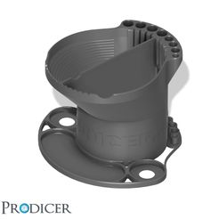 WaterProPod_V3.0_1.jpg Water Pro Pot - Brush Holder and Paint Cup by PRODICER