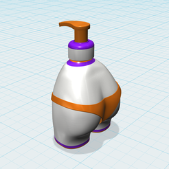Screen Shot 2018-10-21 at 11.07.36 AM.png Fichier 3D gratuit Bootie Pump™ Distributeur de savon・Modèle à télécharger et à imprimer en 3D