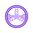 Steering wheel.stl Beer crate Kart / Fahrende Bierkiste - full model kit in 1:24 scale