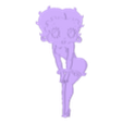 BettyBoop_thin.stl Бетти Буп