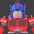 2.png Sd Optimus prime 3d Model From the transformers Ver 2